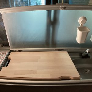 VW California cutting board front