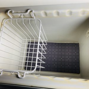 VW camper fridge bottom